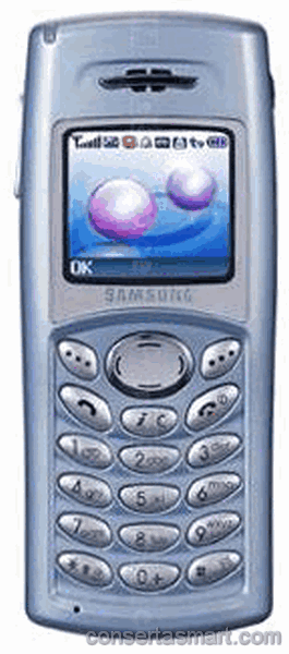 problema em aplicativo erros de software Samsung SGH-C110