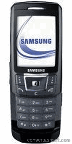problema em aplicativo erros de software Samsung SGH-D870