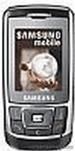 problema em aplicativo erros de software Samsung SGH-D900i