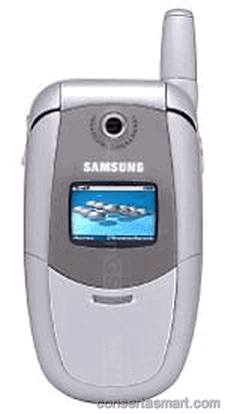 problema em aplicativo erros de software Samsung SGH-E300