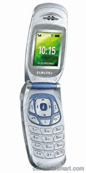 problema em aplicativo erros de software Samsung SGH-E400