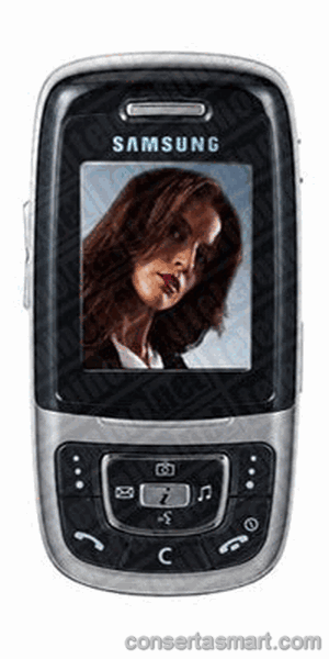 problema em aplicativo erros de software Samsung SGH-E630