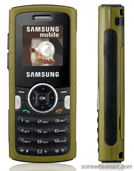 problema em aplicativo erros de software Samsung SGH-M110
