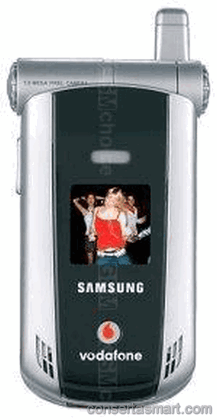 problema em aplicativo erros de software Samsung SGH-Z110