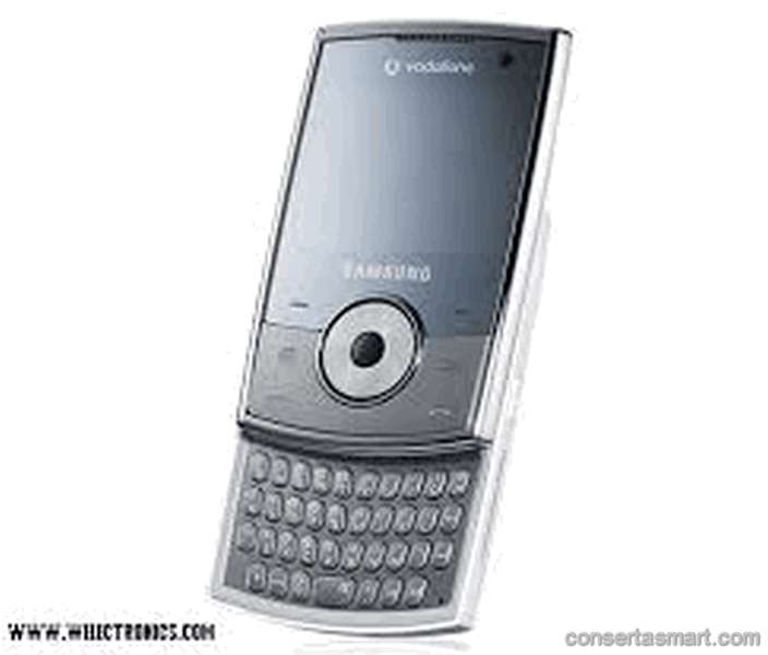problema em aplicativo erros de software Samsung SGH-i640