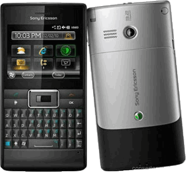 problema em aplicativo erros de software Sony Ericsson Aspen