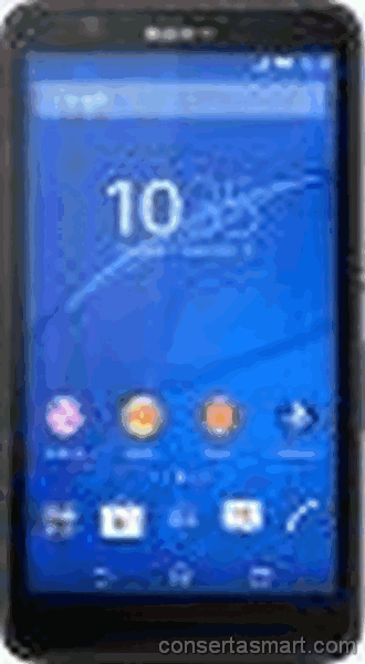 problema em aplicativo erros de software Sony Xperia E4