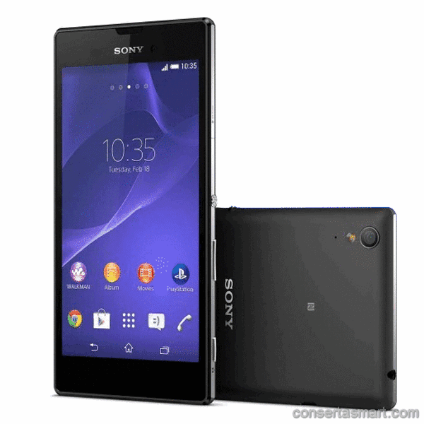 problema em aplicativo erros de software&nbsp;Sony Xperia T3