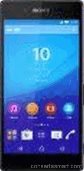problema em aplicativo erros de software&nbsp;Sony Xperia Z3 Plus