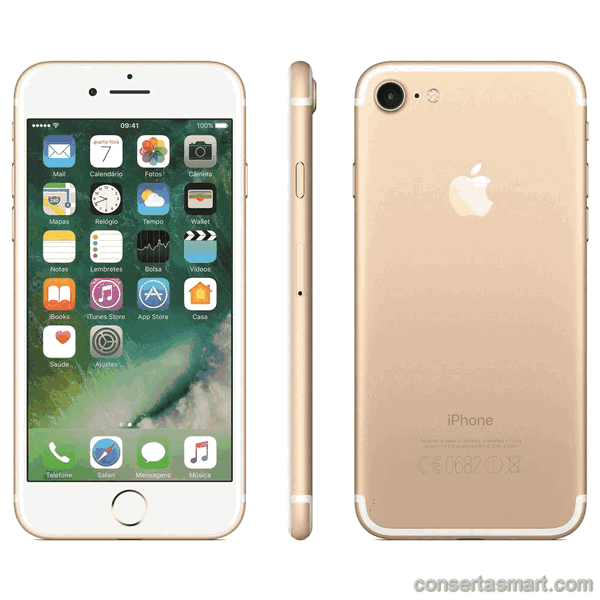 problemas no alto falante APPLE IPHONE 7