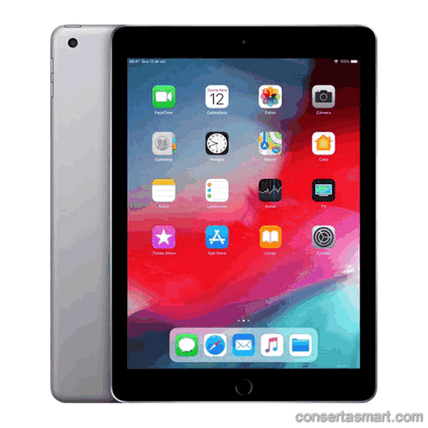 problemas no alto falante Apple iPad 6