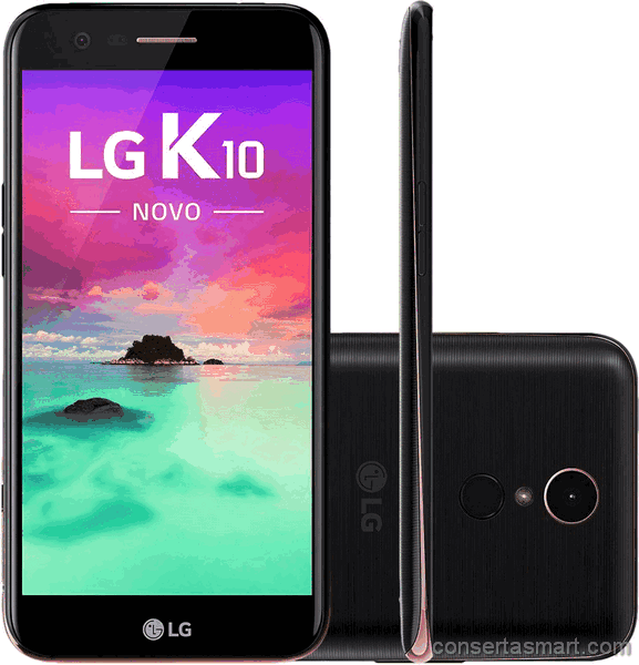 problemas no alto falante LG K10 2017