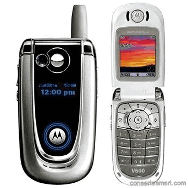 problemas no alto falante Motorola V600