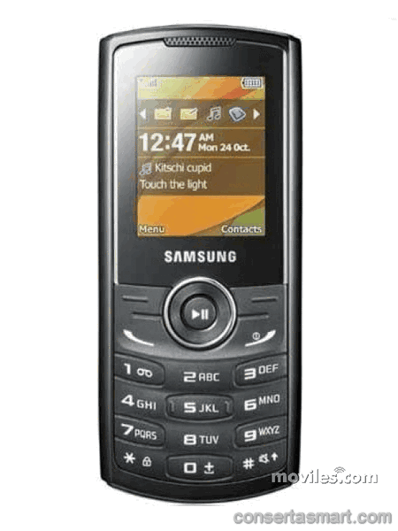 problemas no alto falante Samsung E2230