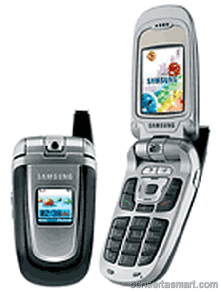 problemas no alto falante Samsung SGH-Z140