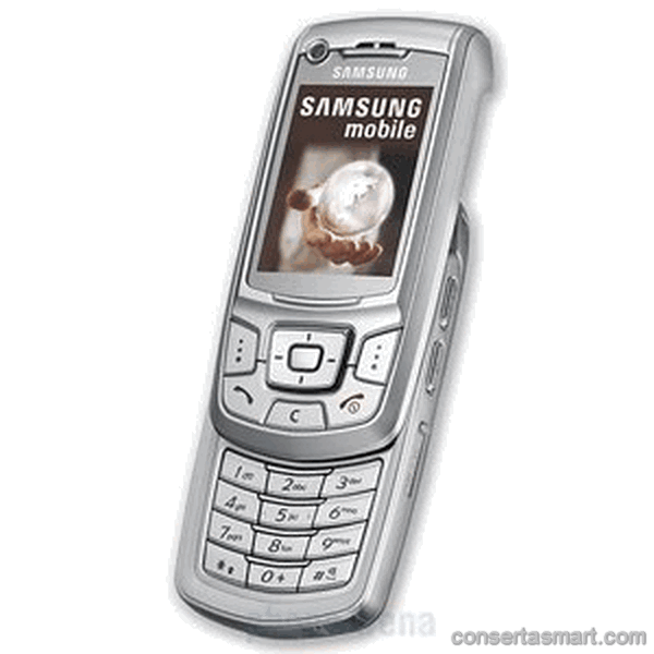 problemas no alto falante Samsung SGH-Z400