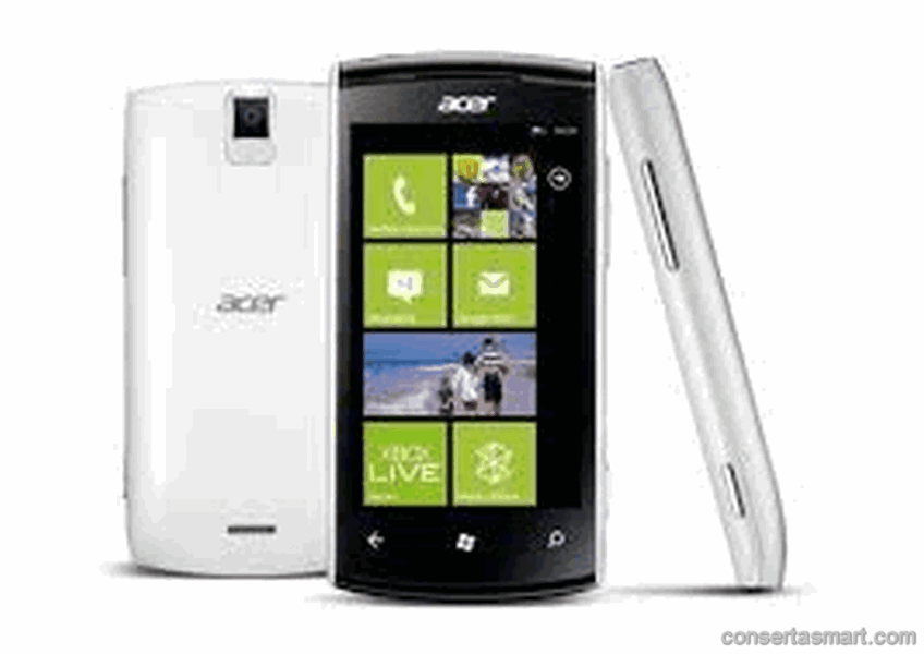 problemas no microfone Acer Allegro