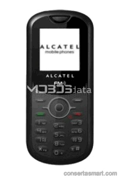 problemas no microfone Alcatel One Touch 206