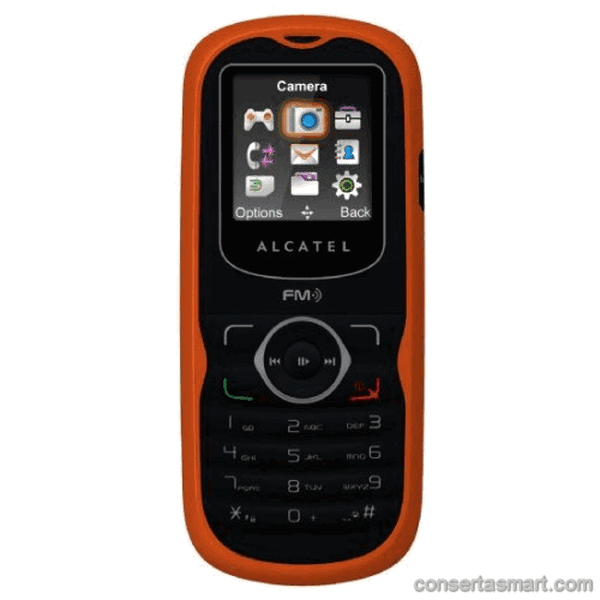 problemas no microfone Alcatel One Touch 305