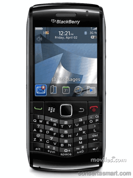 problemas no microfone BlackBerry 9100