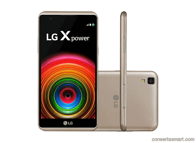 problemas no microfone LG X POWER