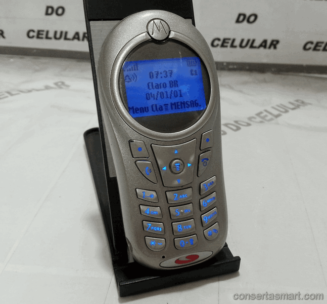 problemas no microfone Motorola C115