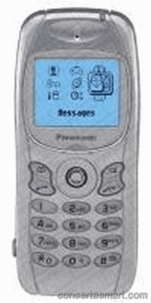 problemas no microfone Panasonic GD 75