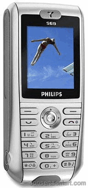 problemas no microfone Philips 568