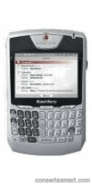 problemas no microfone RIM Blackberry 8707v
