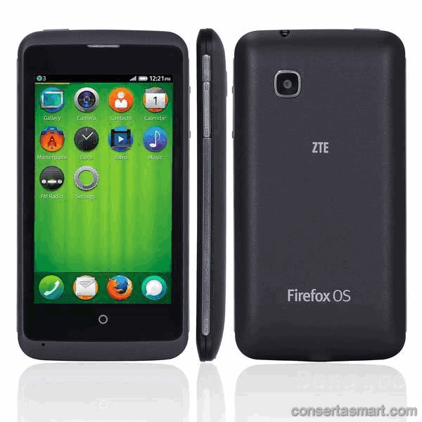 problemas no microfone ZTE Open C