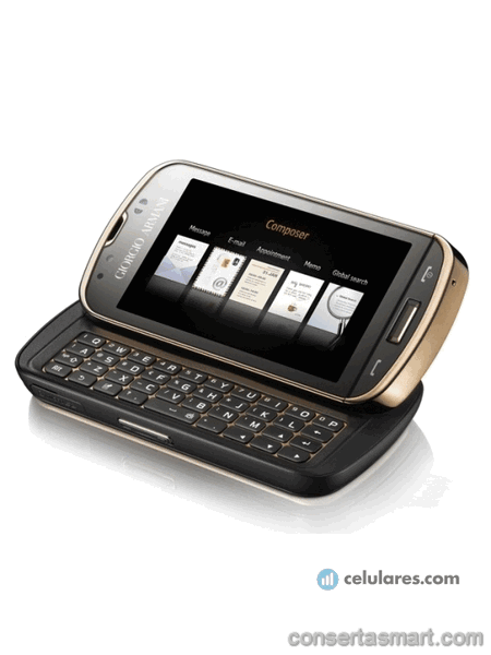 solda fria Samsung B7620 Giorgio Armani