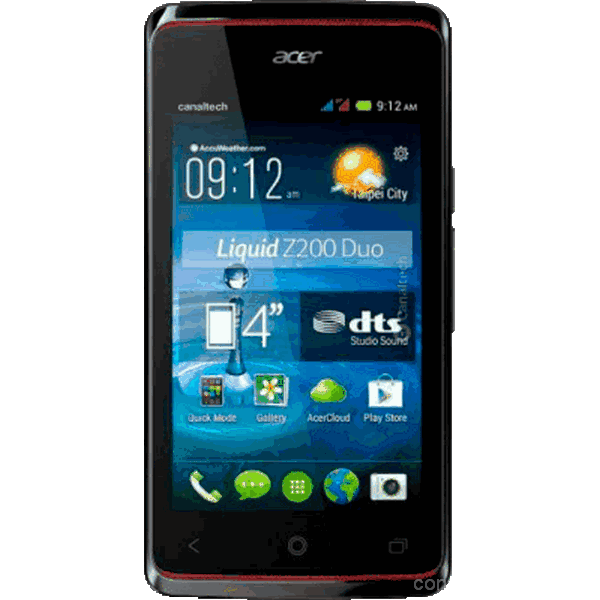 tela quebrada&nbsp;Acer Liquid Z220