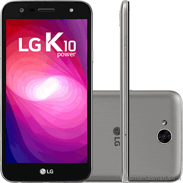 tela quebrada LG K10 Power