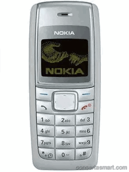 tela quebrada Nokia 1110
