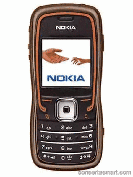 tela quebrada Nokia 5500 Sport