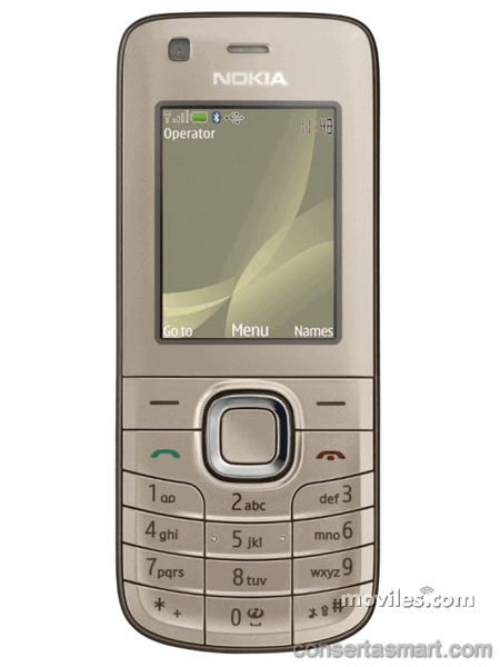 tela quebrada Nokia 6216 Classic