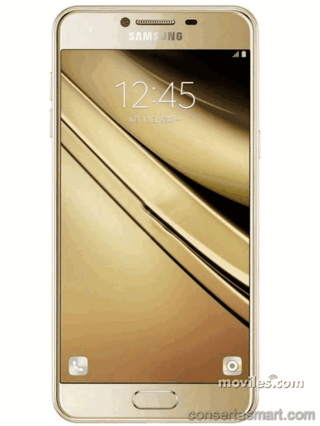 tela quebrada Samsung Galaxy C7