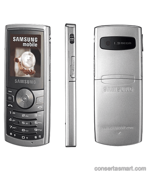 tela quebrada Samsung SGH-J150