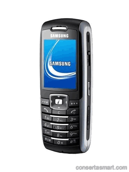tela quebrada Samsung SGH-X700