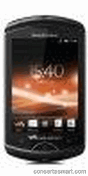 tela quebrada Sony Ericsson Live with Walkman