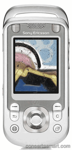 tela quebrada Sony Ericsson S600i