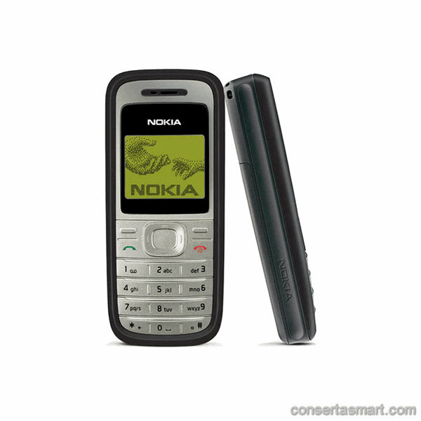 touchscreen não funciona ou está quebrado Nokia 1200