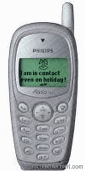 touchscreen não funciona ou está quebrado Philips Fisio 121