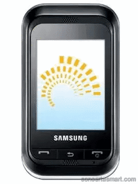 touchscreen não funciona ou está quebrado Samsung C3303