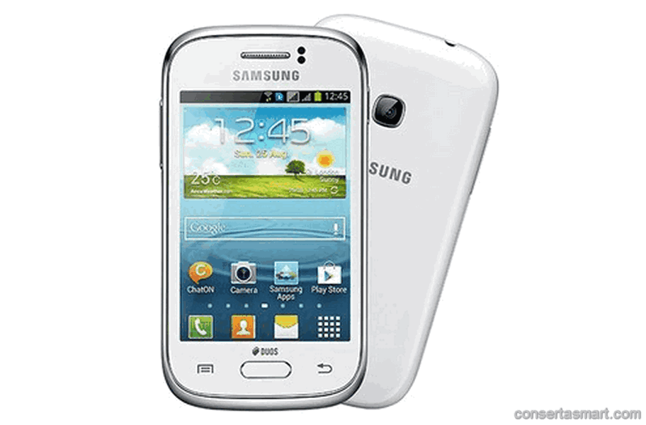 touchscreen não funciona ou está quebrado Samsung Galaxy Young Duos