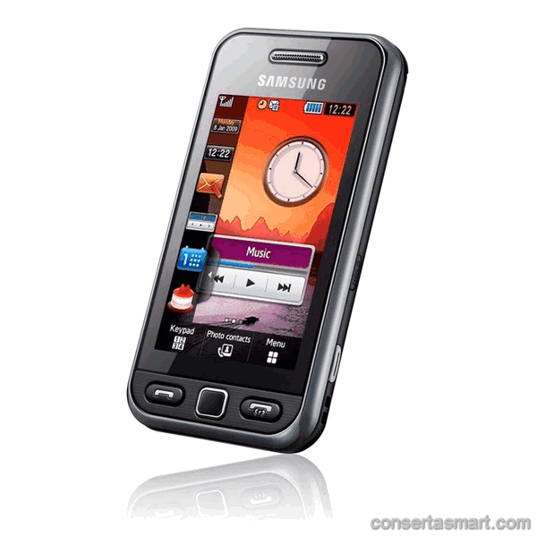 touchscreen não funciona ou está quebrado Samsung S5230