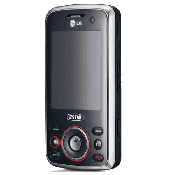 travado no logo LG KT525