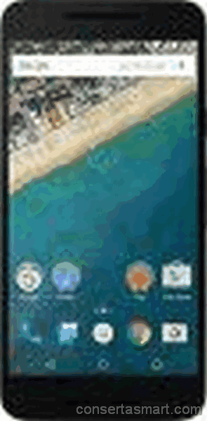 travado no logo LG Nexus 5X