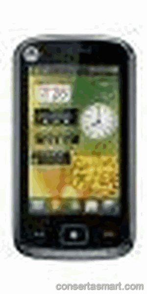 travado no logo Motorola EX128