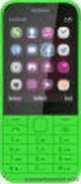 travado no logo Nokia 225 Dual SIM